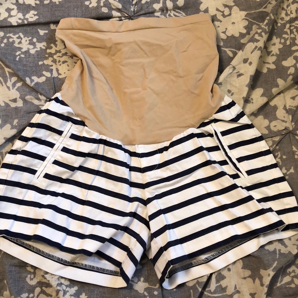 Maternity shorts.